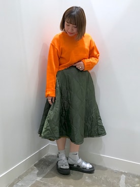 「77circa」｜annaさん（レディース・148cm）の秋コーディネート
