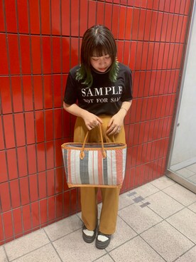 「soierie」｜annaさん（レディース・147cm）の夏コーディネート
