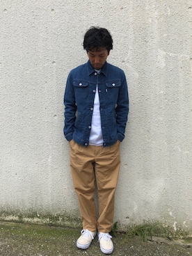 「OFFSHORE（オフショア）のアイテム」を使った、OFFSHORE  STAFFさん（メンズ・168cm）の秋コーディネート