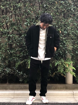 「OFFSHORE（オフショア）のアイテム」を使った、OFFSHORE  STAFFさん（メンズ・168cm）の秋コーディネート