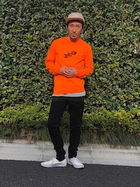 「OFFSHORE（オフショア）のアイテム」を使った、OFFSHORE  STAFFさん（メンズ・168cm）の秋コーディネート