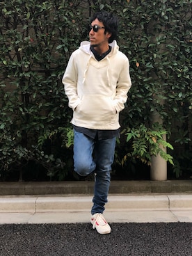 「OFFSHORE（オフショア）のアイテム」を使った、OFFSHORE  STAFFさん（メンズ・168cm）の冬コーディネート