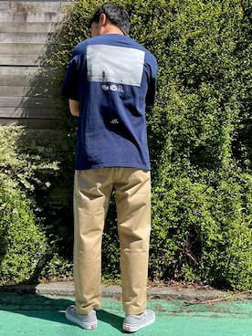 「OFFSHORE（オフショア）のアイテム」を使った、OFFSHORE  STAFFさん（メンズ・168cm）の春コーディネート