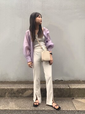 MIKUさん（レディース・158cm）の春コーディネート