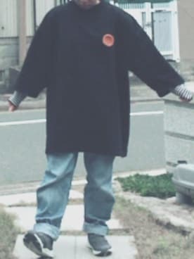 「e.r.g*（イーアールジー）のアイテム（パンツ）」を使った、葉さん（レディース・145cm）の秋コーディネート