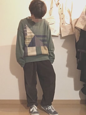 葉さんのコーディネート