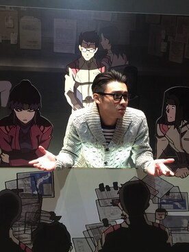 「ELECOM（エレコム）のアイテム」を使った、哈利=Harryさん（メンズ・171cm）の秋コーディネート