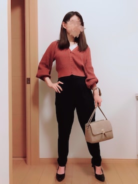 FLさん（レディース・152cm）の秋コーディネート