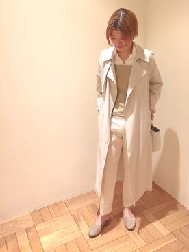 Miho Iijimaさん(レディース・166cm)の冬コーディネート