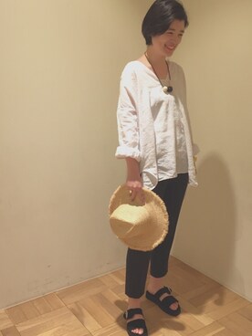 Miho Iijimaさん（レディース・166cm）の春コーディネート