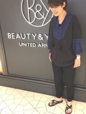 Miho Iijimaさん(レディース・166cm)の夏コーディネート