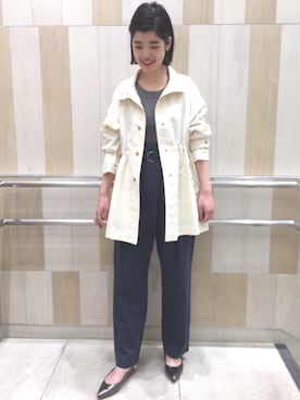 Miho Iijimaさん（レディース・166cm）の春コーディネート