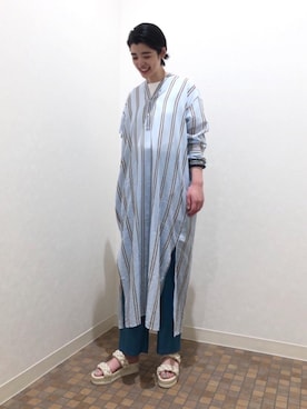 Miho Iijimaさん（レディース・166cm）の春コーディネート