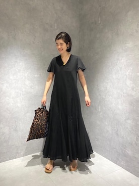 Miho Iijimaさん（レディース・166cm）の春コーディネート