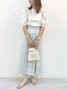 Rino / 骨格ストレートさん（レディース・155cm）の夏コーディネート