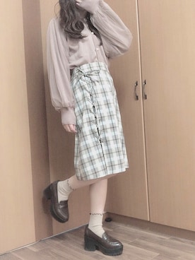 ma⋈*｡ﾟさん（レディース・154cm）の冬コーディネート