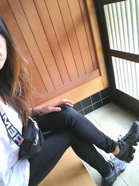 「Nikevapormax」｜まなぴさん（レディース・157cm）の春コーディネート
