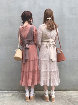Olive Des Olive オリーブ デ オリーブのコーディネート Zozotown カラー レッド 赤色系