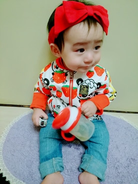 KOTTYさん(キッズ・70cm)の冬コーディネート