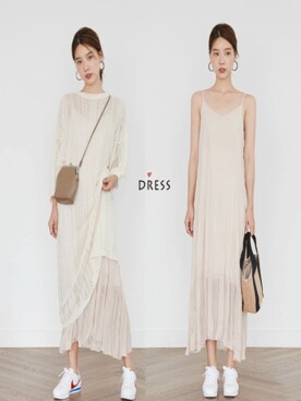 「スウィート」｜dwstyle_storeさん（レディース・163cm）の夏コーディネート