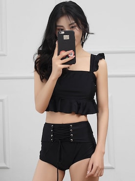 「スウィート」｜dwstyle_storeさん（レディース・163cm）の夏コーディネート