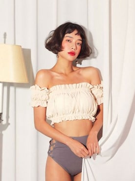 「スウィート」｜dwstyle_storeさん（レディース・163cm）の夏コーディネート