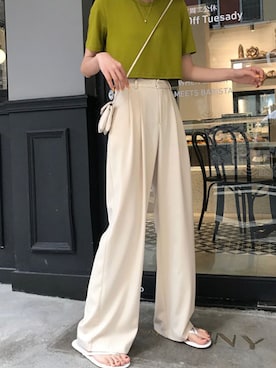 「スウィート」｜dwstyle_storeさん（レディース・163cm）の夏コーディネート