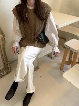「スウィート」｜dwstyle_storeさん（レディース・161cm）の秋コーディネート