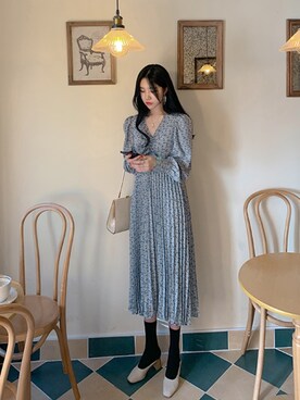 「レディース」｜「アイテム（スリッポン）」を使った、dwstyle_storeさん（レディース・161cm）の冬コーディネート