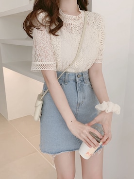 「スウィート」｜dwstyle_storeさん（レディース・161cm）の春コーディネート