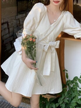 「スウィート」｜dwstyle_storeさん（レディース・161cm）の春コーディネート