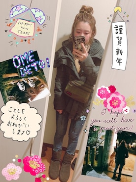 ai.comさん(レディース・155cm)の冬コーディネート