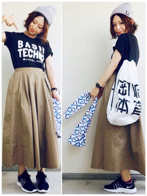 しまゆう ニットキャップ ビーニーを使ったコーディネート Wear