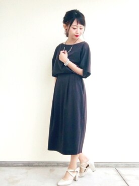 ワンピースを使った 冠婚葬祭 の人気ファッションコーディネート Wear