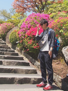 komiさん（メンズ・178cm）の秋コーディネート