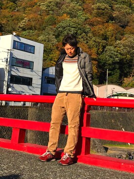 komiさん（メンズ・178cm）の秋コーディネート