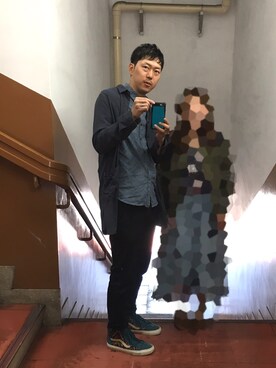 komiさん（メンズ・178cm）の冬コーディネート