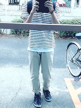 ヒメマルさん（メンズ・172cm）の夏コーディネート