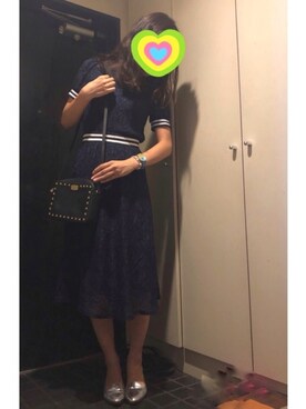 「SET UP」｜「アイテム（腕時計）」を使った、かさん（レディース・163cm）の夏コーディネート
