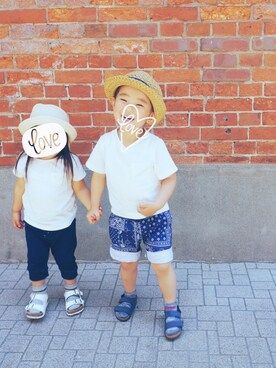 ancoさん(キッズ・100cm)の春コーディネート