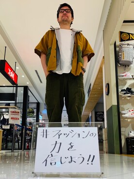 「AVIREX（アヴィレックス）のアイテム（腕時計）」を使った、K.ODAさん（メンズ・178cm）の夏コーディネート