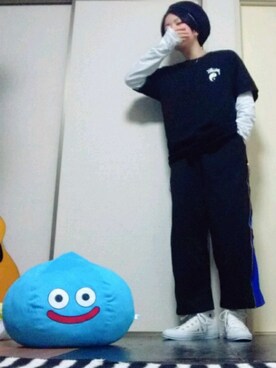 「sevens（セブンズ）のアイテム（アクセサリー）」を使った、NNKさん（メンズ・157cm）の秋コーディネート