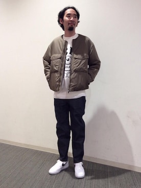 坂手 雄貴さん（メンズ・181cm）の秋コーディネート