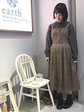 めーさん（レディース・158cm）の冬コーディネート