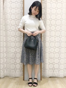 「きちんとスタイル」｜めーさん（レディース・158cm・20代）の春コーディネート