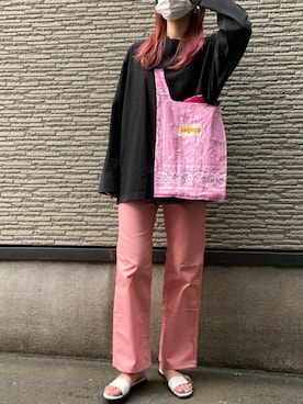 「FUKAMI（フカミ）のアイテム」を使った、345sayokoさん（レディース・164cm）の春コーディネート