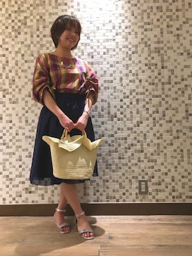 kanaeさん（レディース・149cm）の春コーディネート