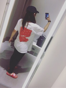 「nike sb 」｜「アイテム（その他）」を使った、enaさん（レディース・163cm）の夏コーディネート