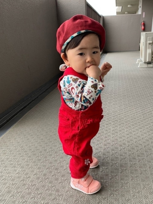 大人女性の 青りんごのベレー帽のレトロくまちゃん 焦茶 ぬいぐるみ 人形 Vegainversiones Pe