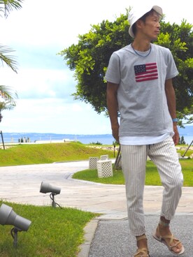 senna.さん（メンズ・171cm）の夏コーディネート